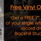 Record a single in a full day session at Blackhill Studios and receive a FREE vinyl from Lathe to the Grave!
